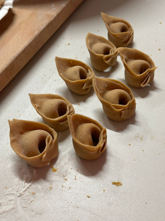 Pasta Lab: Ravioli ai funghi e Tagliatelle di Castagne